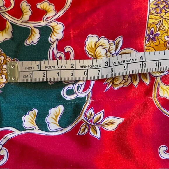 Vintage Victoria's Secret Quilted Kimono Robe Satin Baroque Retro Glam Medium - Picture 10 of 12